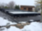Abris piscine Extra Bas sous la neige
