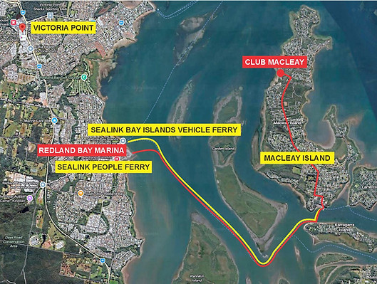 Map SMBI Travel Route