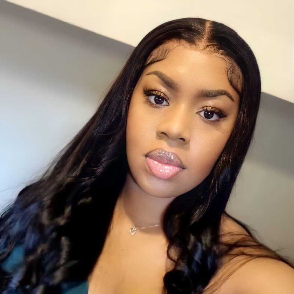 Thumbnail:  Black Straight Frontal Wig (13×6)