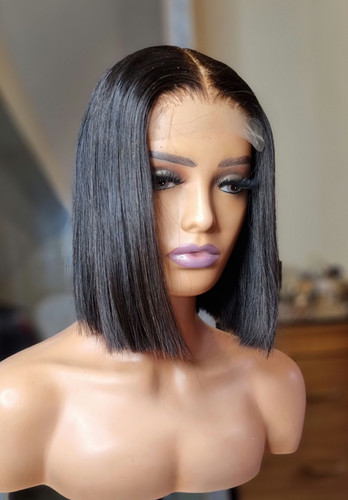 Spectacular Blunt Cut Bob Wig Wallpaper for Mobile Spectacular Blunt Cut Bob Wig Wallpaper for Mobile