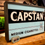 Thumbnail: Framed Capstan Medium Cigarettes Original Glass Advertising Sign 