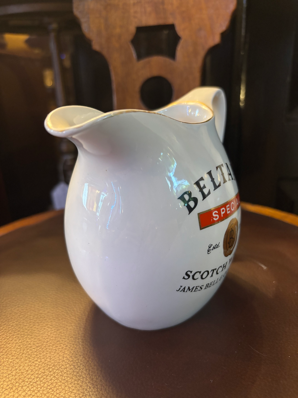 Thumbnail: Beltane Special Scotch Whisky Water Jug. Burleigh Ware