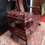 Thumbnail: Traditional Oriental Rosewood Seat With Table Telephone Seat Bench Phone