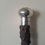 Thumbnail: Antique Unusual Silver Topped Gentlemens Cane