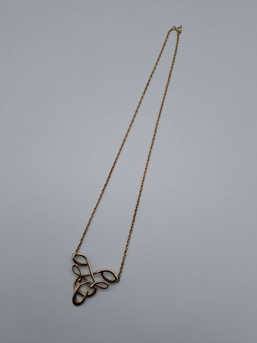 Thumbnail: Ola Gorie 9ct Gold Tudor Necklace