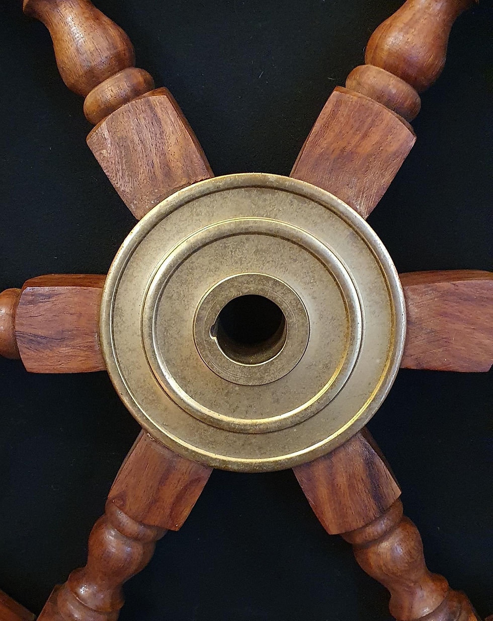 Thumbnail: Vintage Ship's Wheel