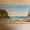 Thumbnail: Small Original Framed Seascape Watercolour 