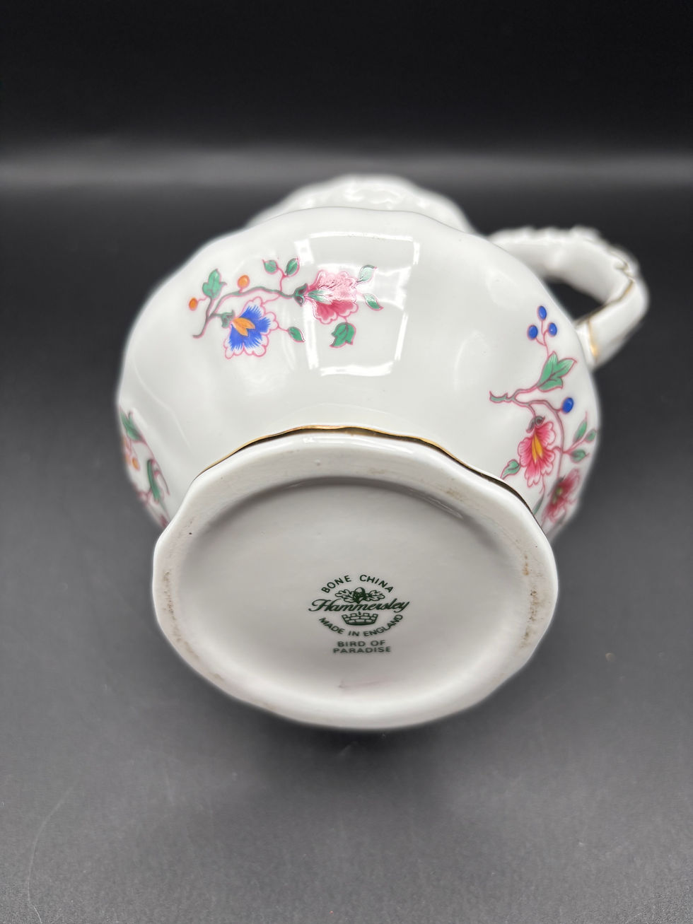 Thumbnail: Hammersley Fine Bone China Bird of Paradise Design Milk Jug 