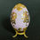Thumbnail: Enamelled Jewelled Egg on Brass Stand