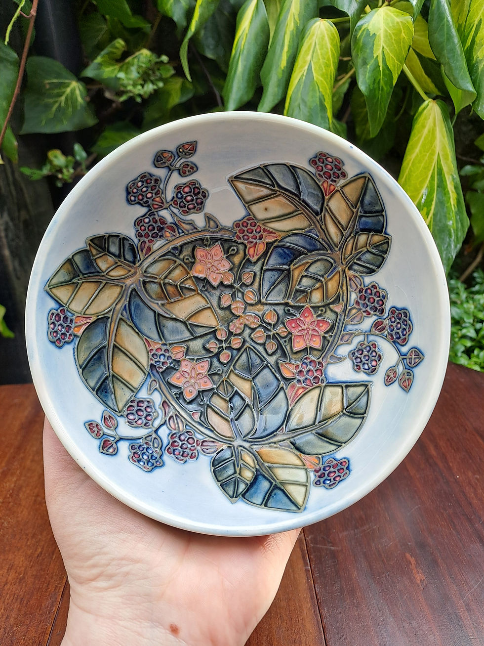 Thumbnail: Moorcroft Brambles Bowl 1999