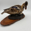 Thumbnail: Taxidermy Mallard Duck with two Ducklings on large Wooden Tree  Slice 