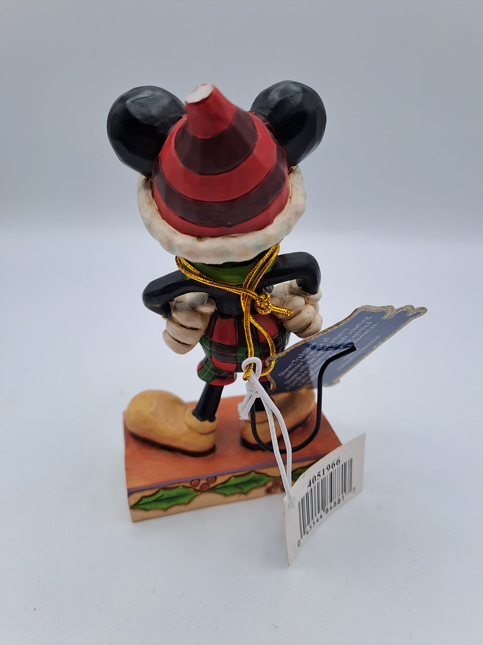 Thumbnail: Jim Shore Disney Traditions Mickey Mouse Christmas Figurine - “Merry Mickey”