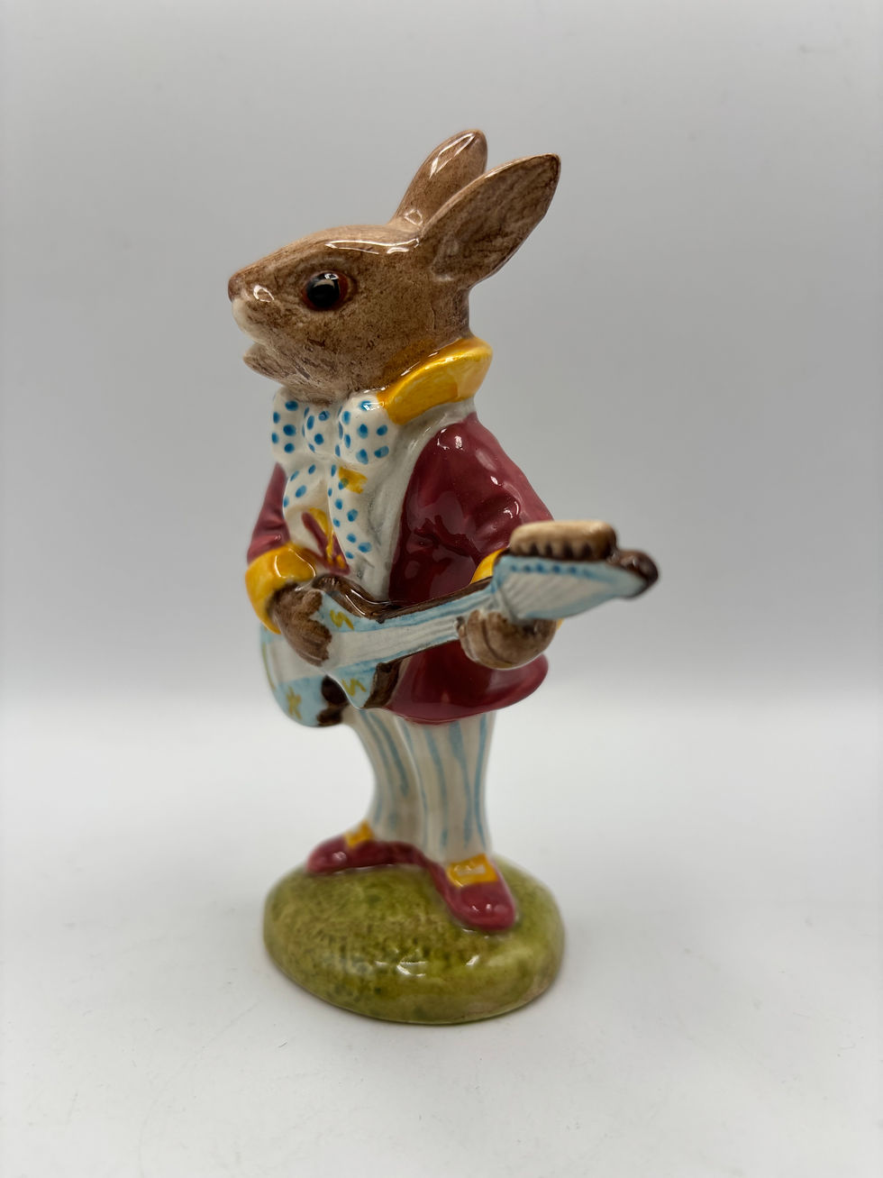 Thumbnail: Royal Doulton Bunnykins Figurine “Mr Bunnybeat Strumming”1981