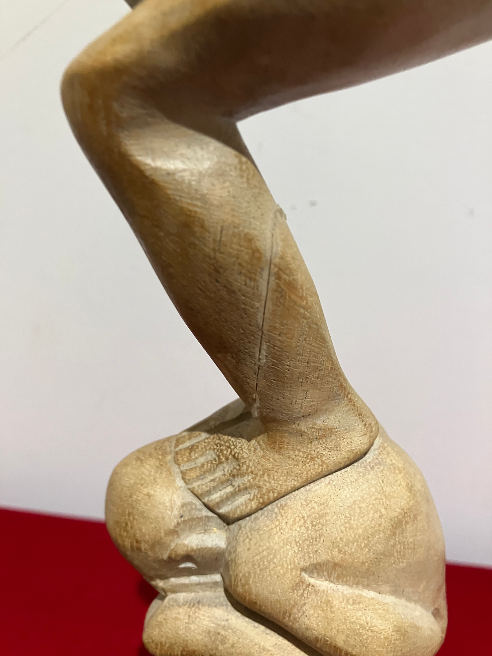 Thumbnail: Hand Carved Indonesian Sculpture of Orang Malu
