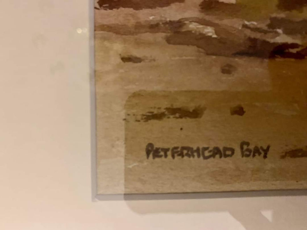 Thumbnail: Original framed signed Watercolour by Artist J R Middleton
