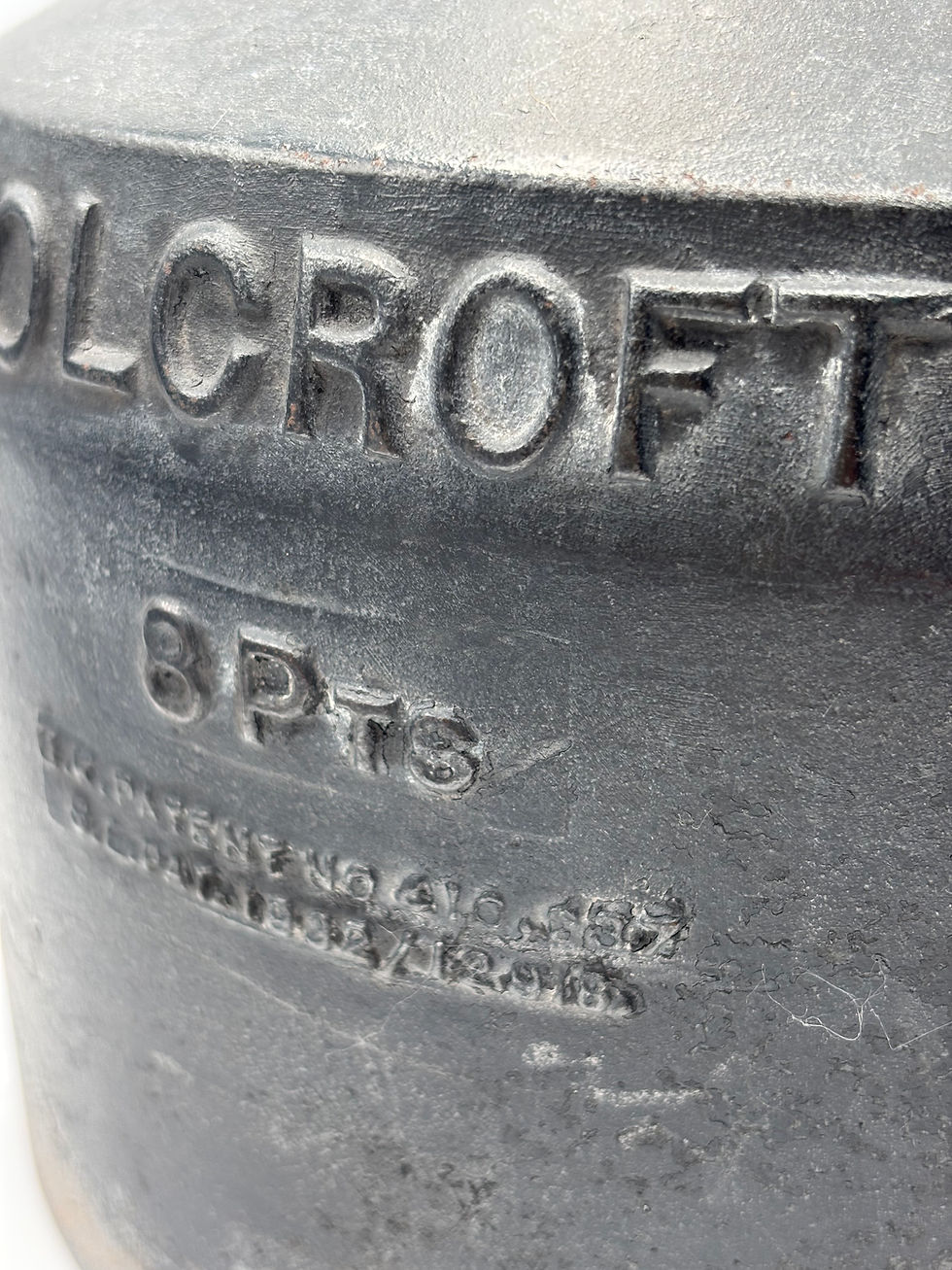 Thumbnail: Vintage Cast Iron Holcroft AGA Kettle 8 Pts 1932 