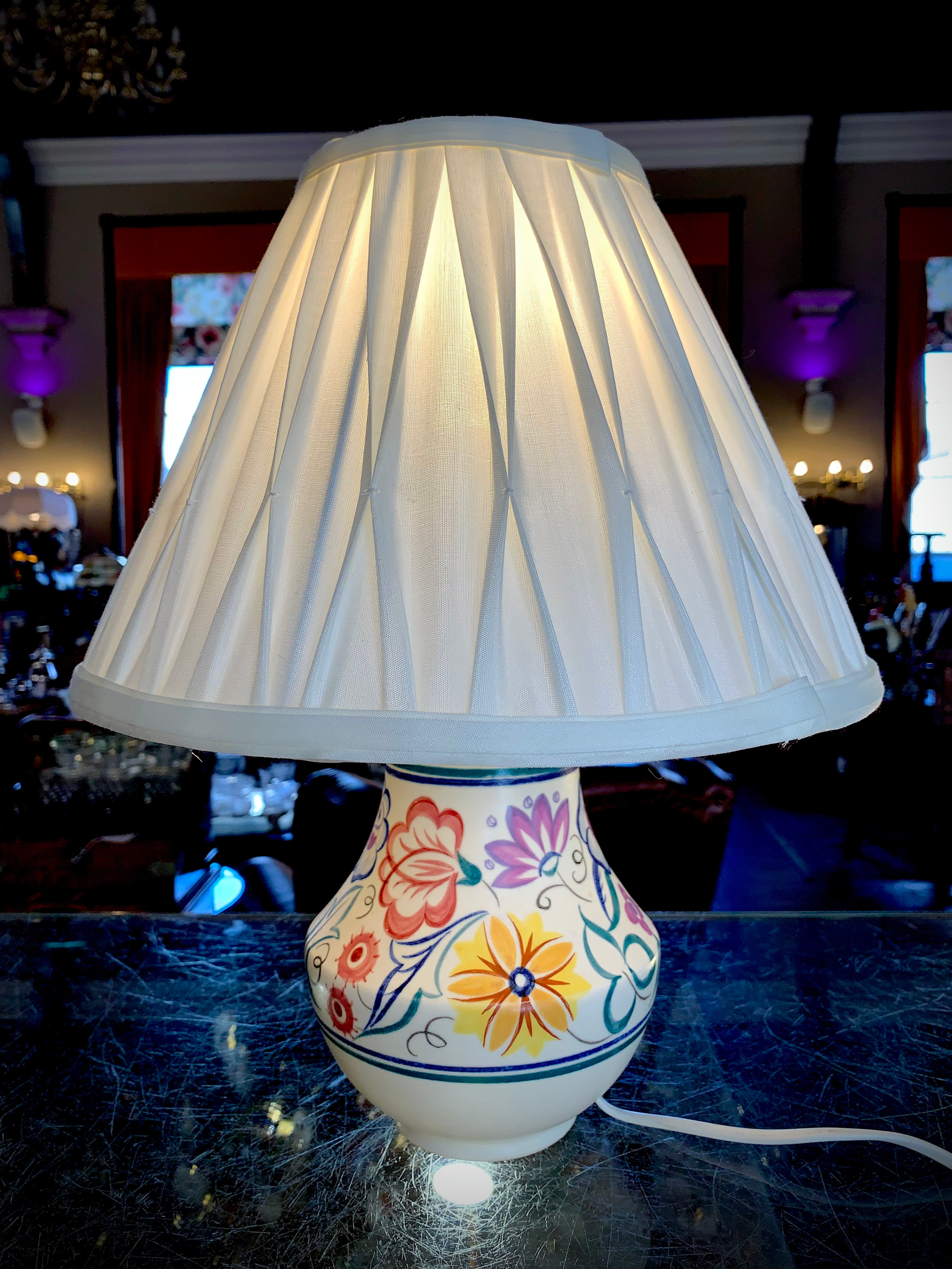 1960’s Poole Pottery Table Lamp 
