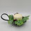 Thumbnail: Christmas: Small Chamberstick Candle with Festive Foilage