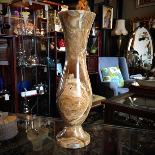 Onyx Bud Vase Strichen Antiques