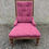 Thumbnail: Victorian Upholstered Wooden Nursing Chair
