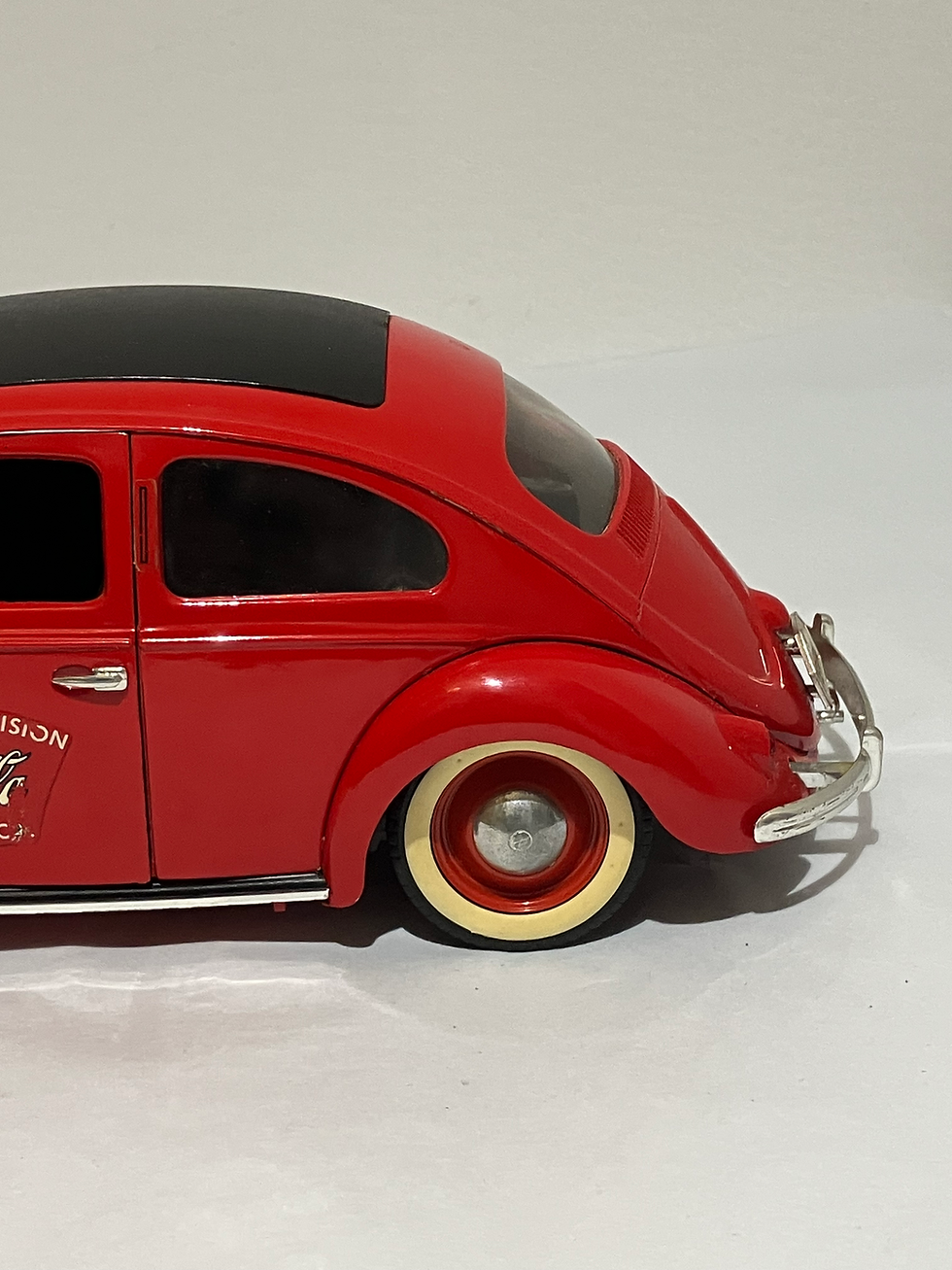 Thumbnail: Vintage Diecast Model Car Coco Cola Advertising Volkswagen Beetle