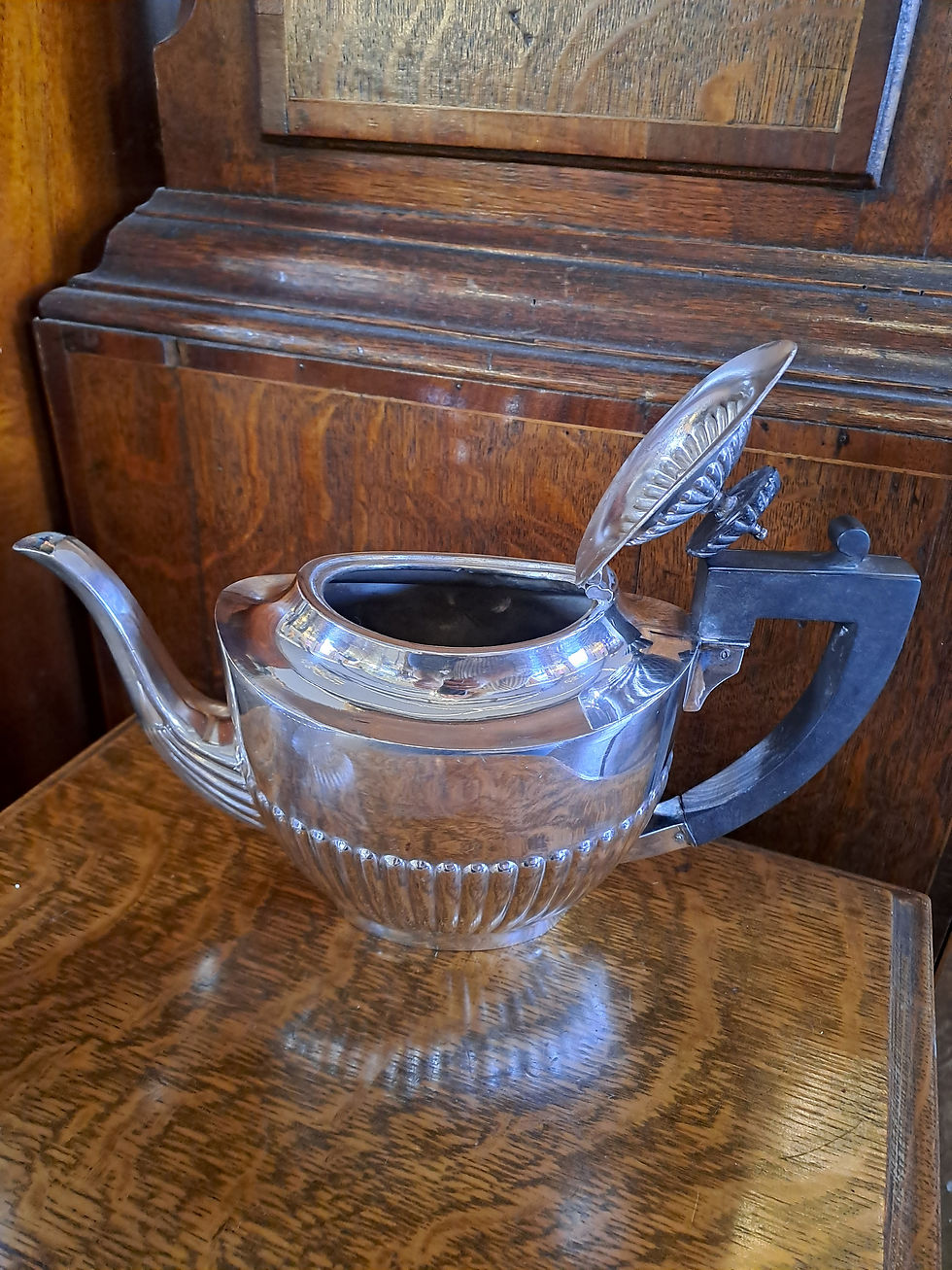 Thumbnail: Vintage E.P.N.S 3 Piece Tea Service