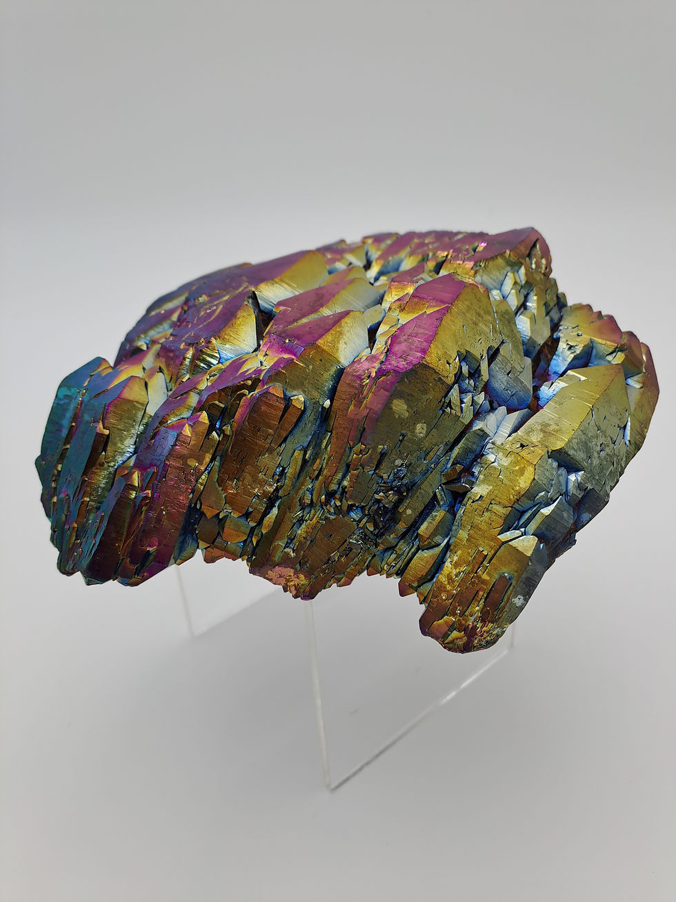 Thumbnail: Large Rainbow Titanium Specimen