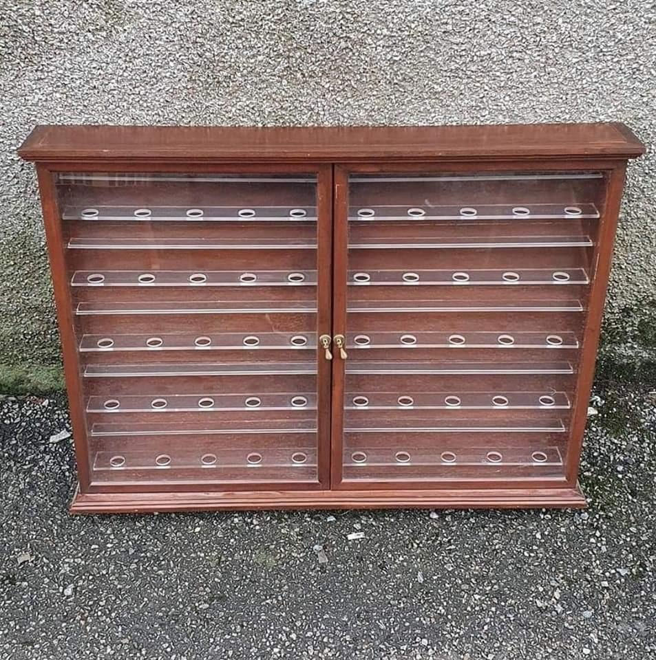 Wall Mounted Collector's Cabinet