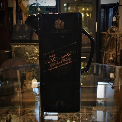 Johnnie Walker Black Label Old Scotch Whisky Jug Strichen Antiques