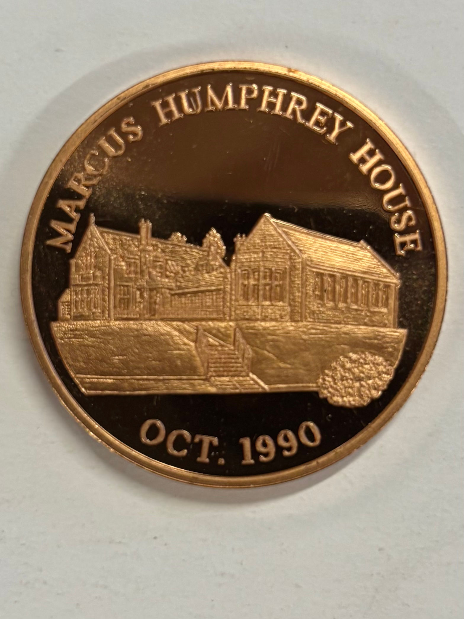 Mason Marcus Humphrey House 1990 The Grand Lodge of Scotland Masonic Token