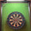 Thumbnail: Dartboard Cabinet Decoratively Carved In An Indonesian Style.