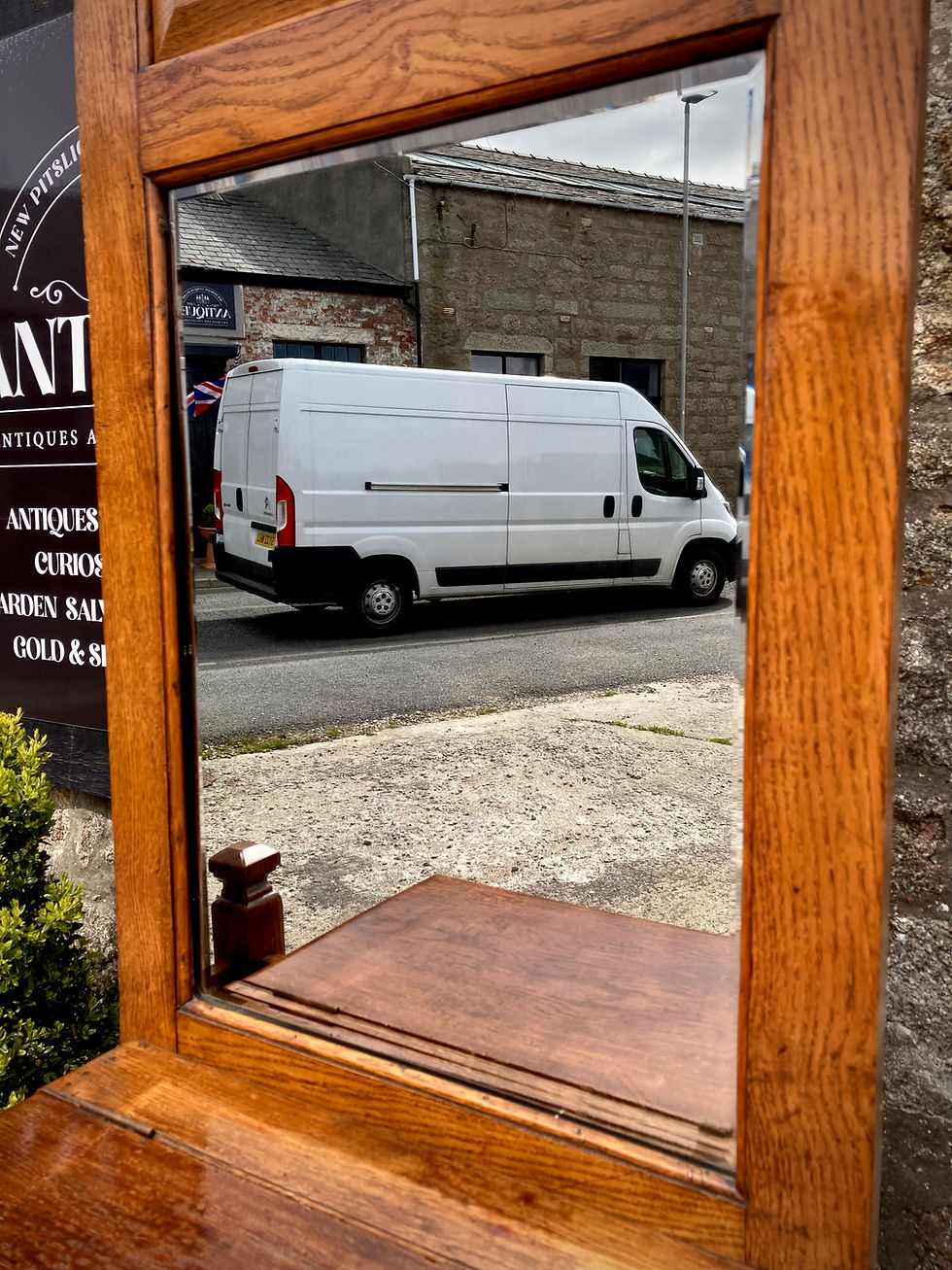 Thumbnail: Edwardian Honey Oak Hall Stand Alexander McEwen & Sons Wick