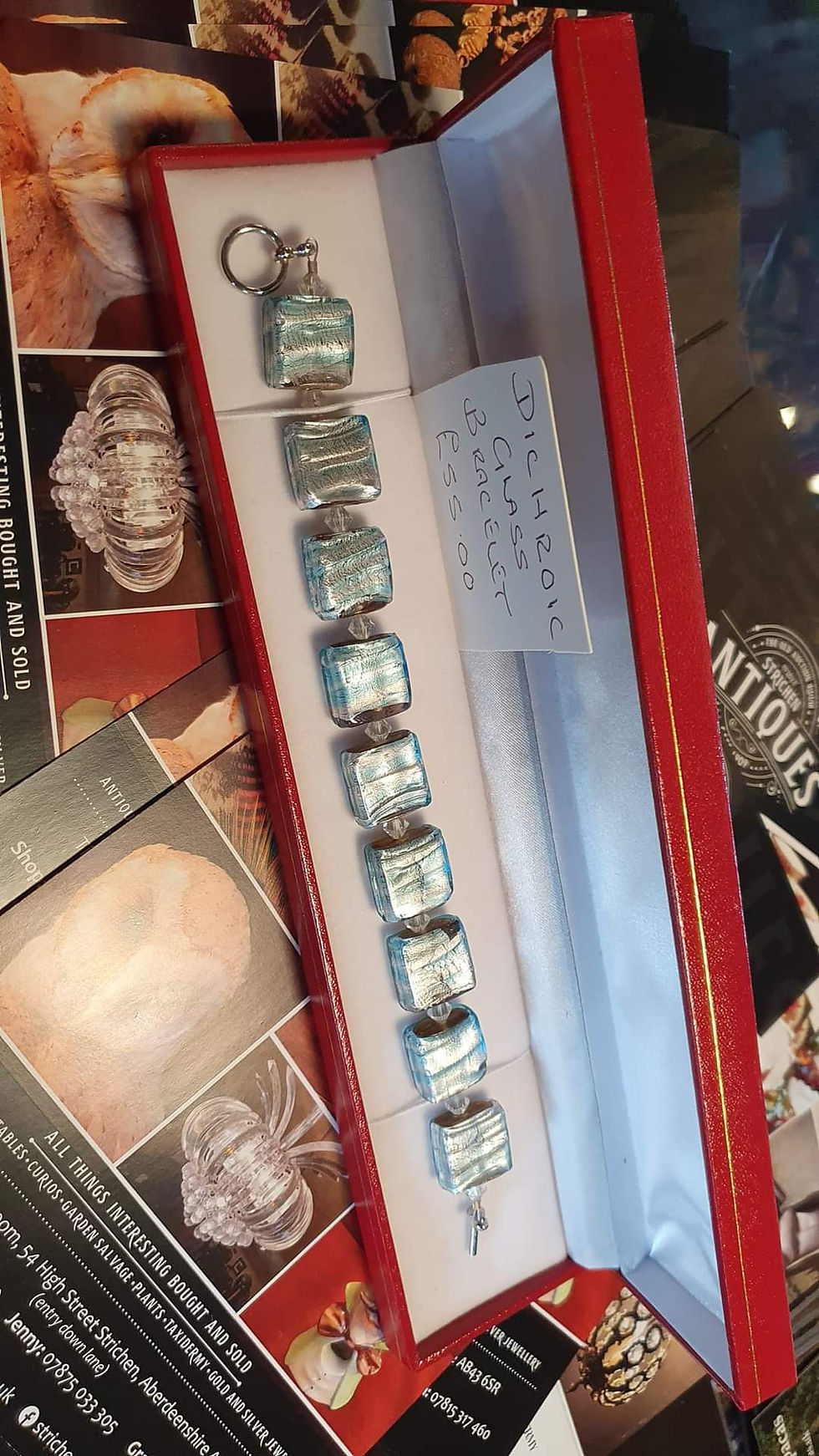 Thumbnail: Dichroic Glass Jewelry