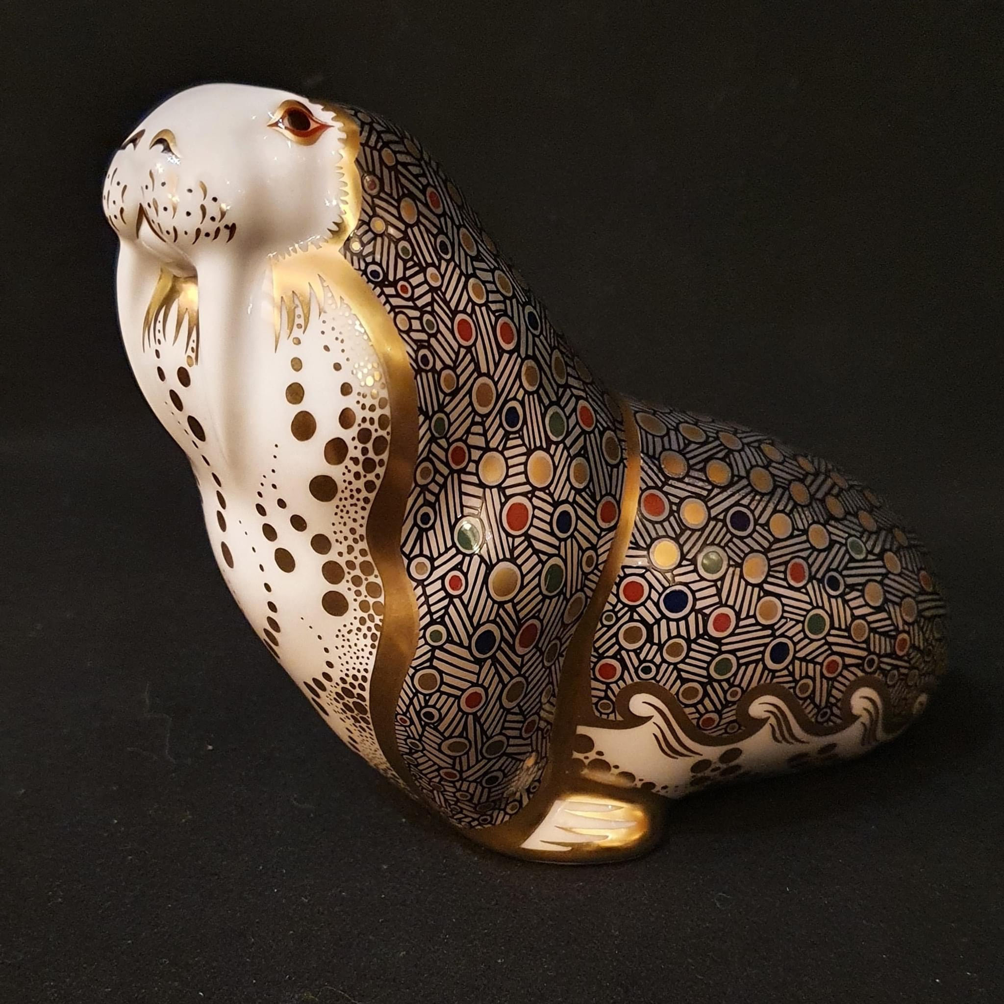 Royal Crown Derby Russian Walrus
