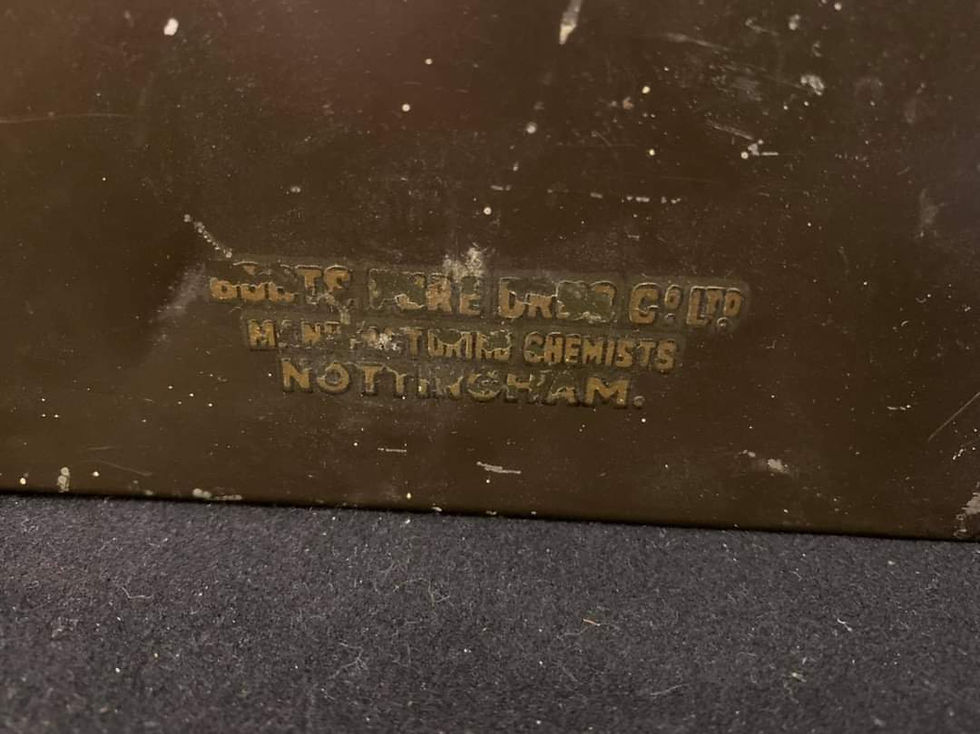 Thumbnail: Vintage steel wall mounted first aid box