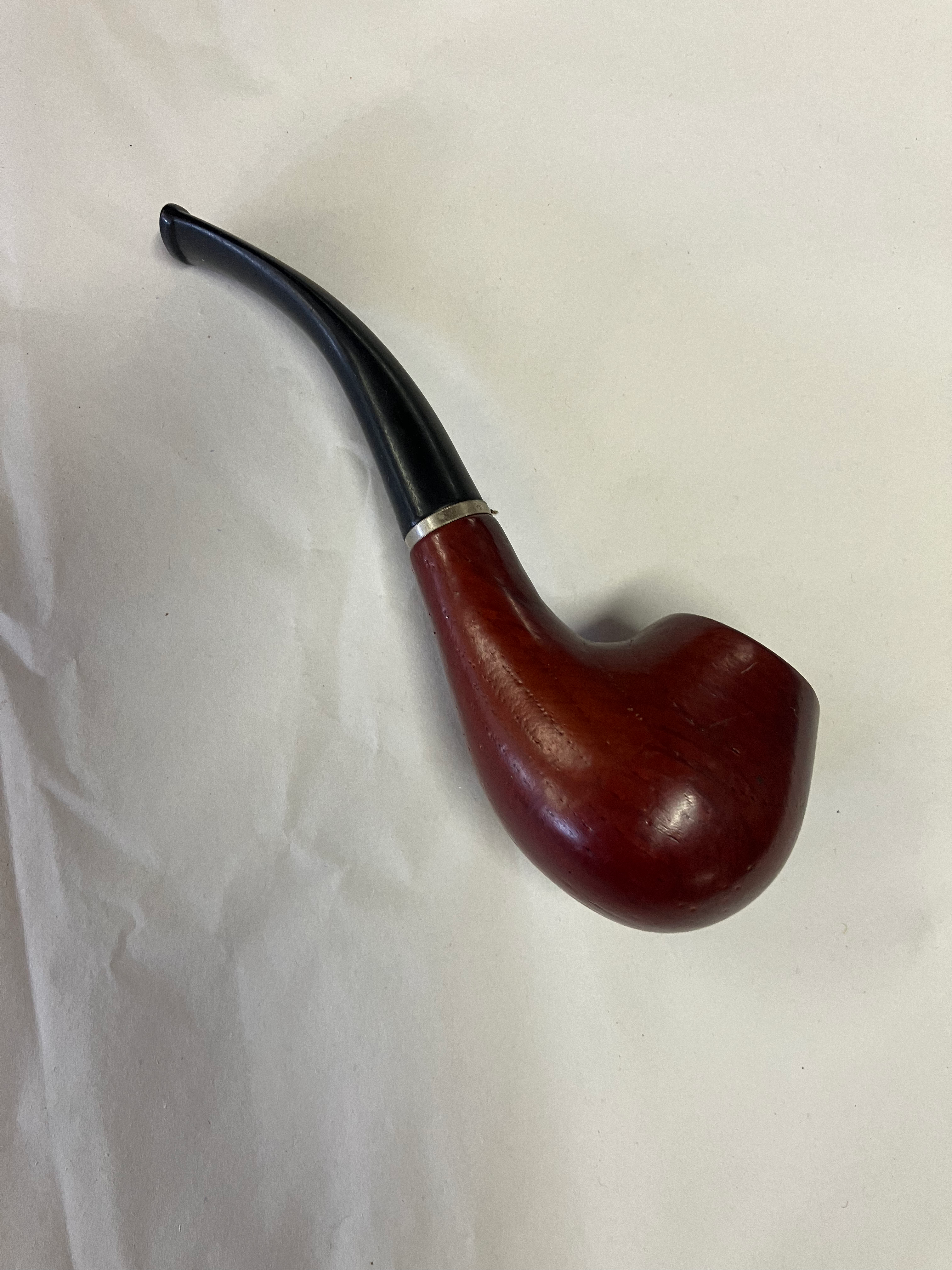 Tobbaco Smoking Pipe with Bakelite Mouth Piece