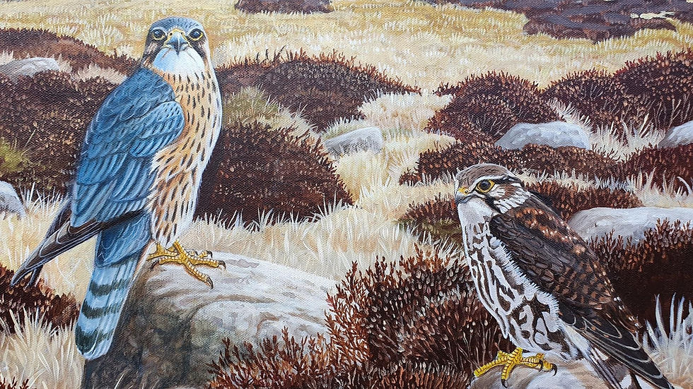 Thumbnail: Gorgeous Original Oil Painting by Local Artist David Harris,