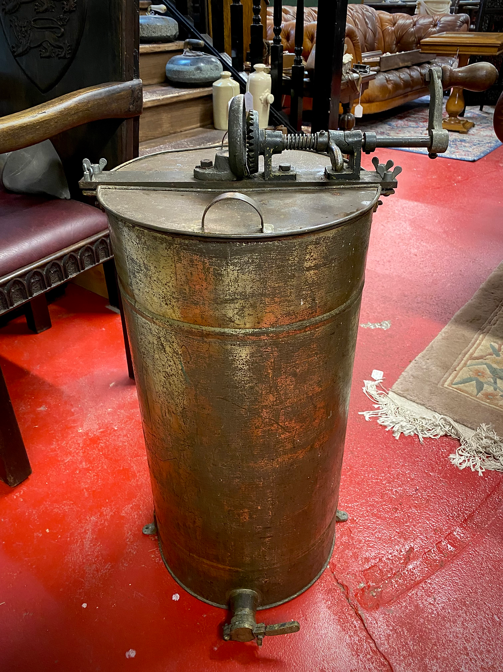 Thumbnail: Early 20th Century steel Honey Extracto