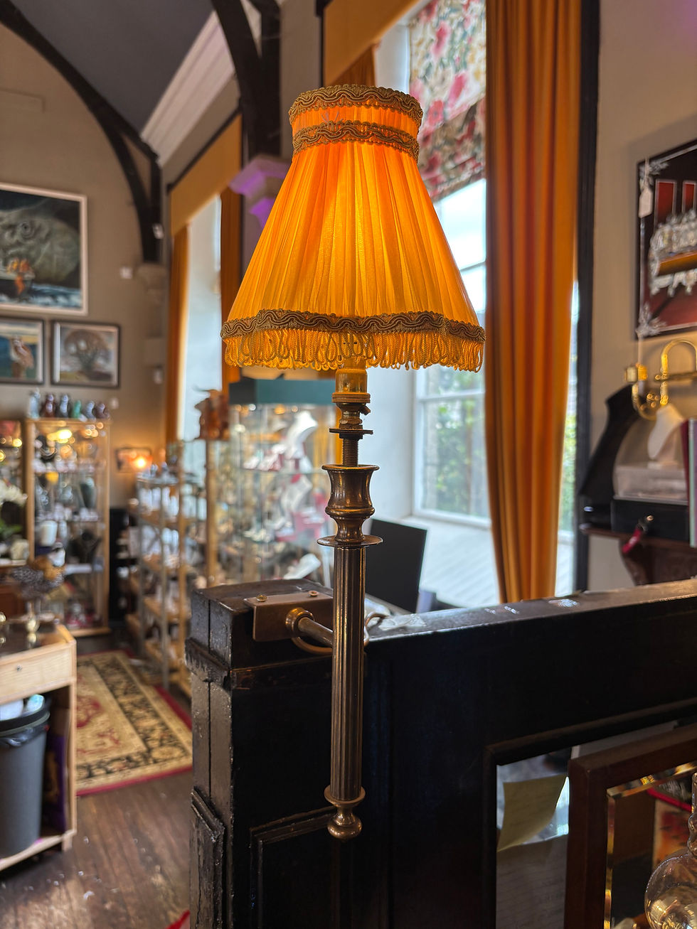 Thumbnail: Georgian Style Corinthian Antique Brass effect Wall Lights fitted with Brackets 