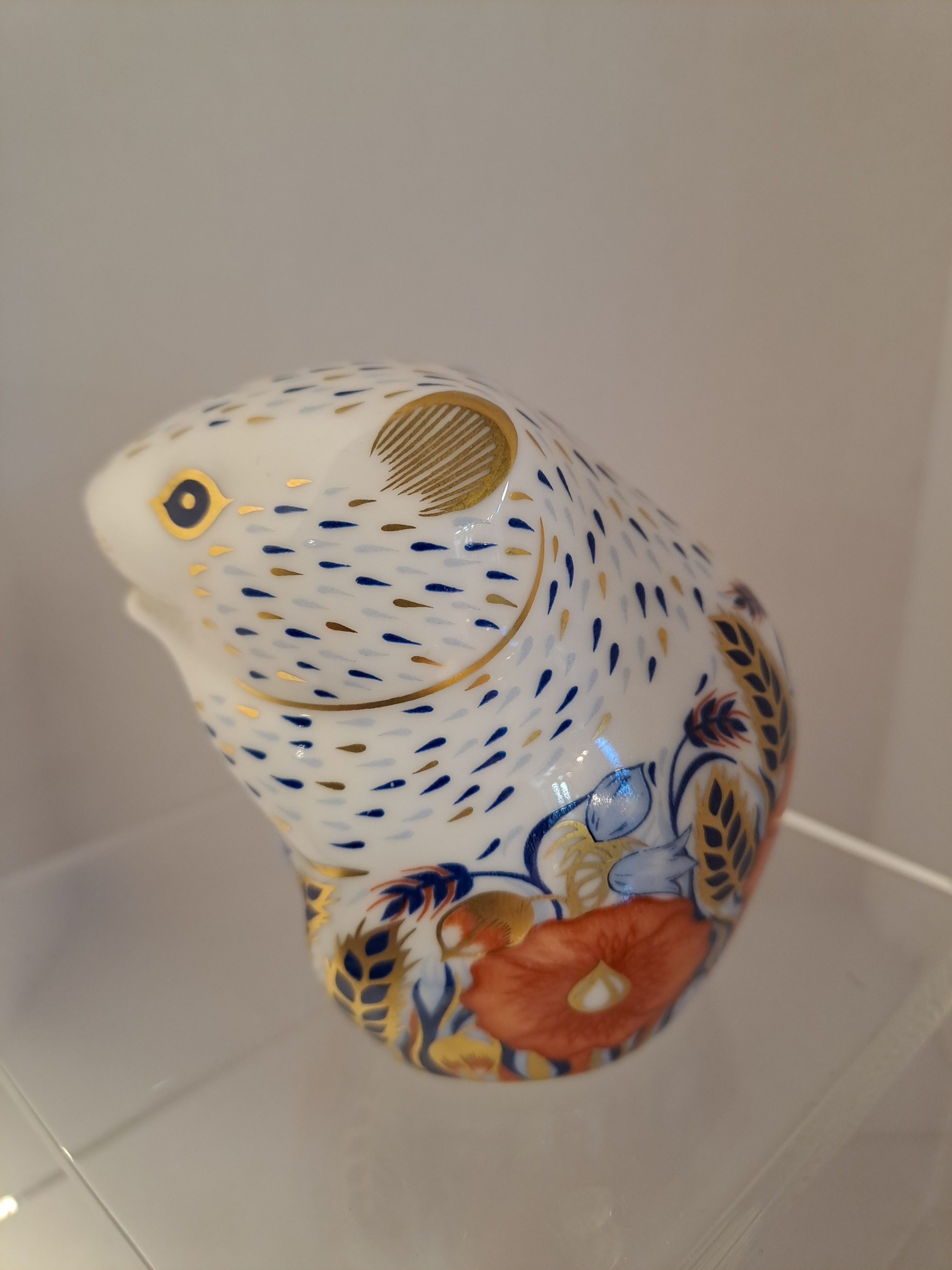 Royal Crown Derby Poppy Mouse