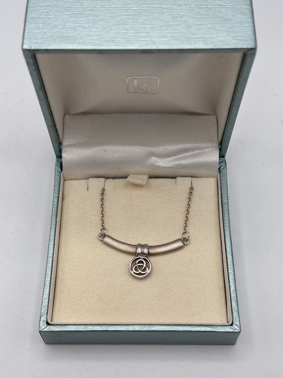 Thumbnail: Kit Heath Silver 925 Celtic Pendant  on an extendable chain 