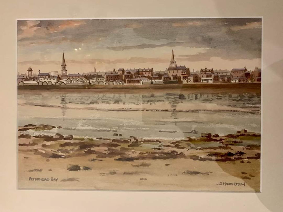 Thumbnail: Original framed signed Watercolour by Artist J R Middleton