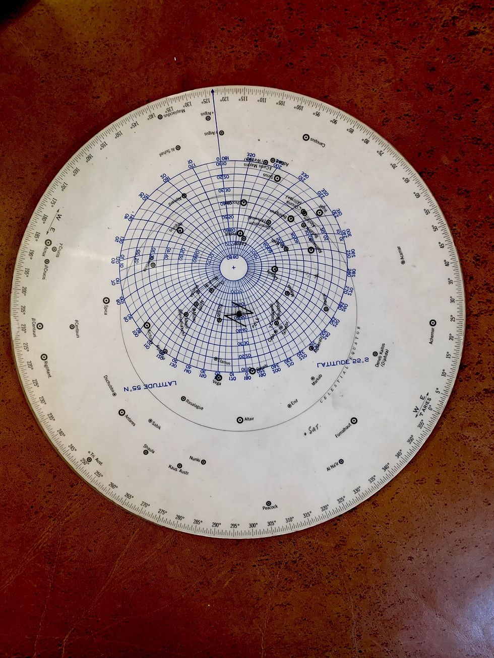 Thumbnail: Star Finder 2102-C, Star Navigation with Case