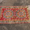 Thumbnail: Vintage Kashmiri Silk Hand Stitched Tapestry Rug Chain Crewel Stitch 