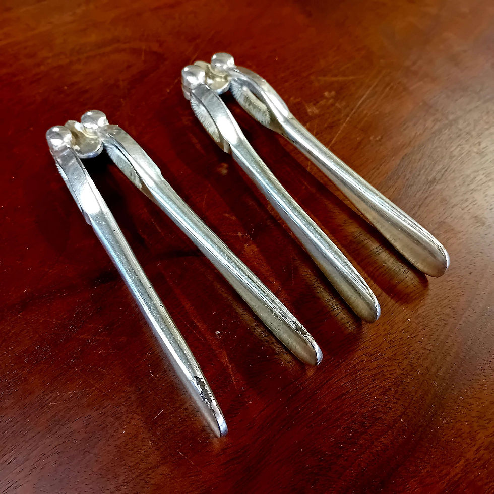 Thumbnail: Victorian Silver Plate Canteen Of Cutlery