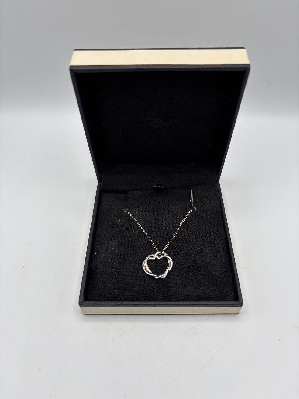 Thumbnail: Links of London Silver 925 Floating Heart Penadant on a 925 Silver chain