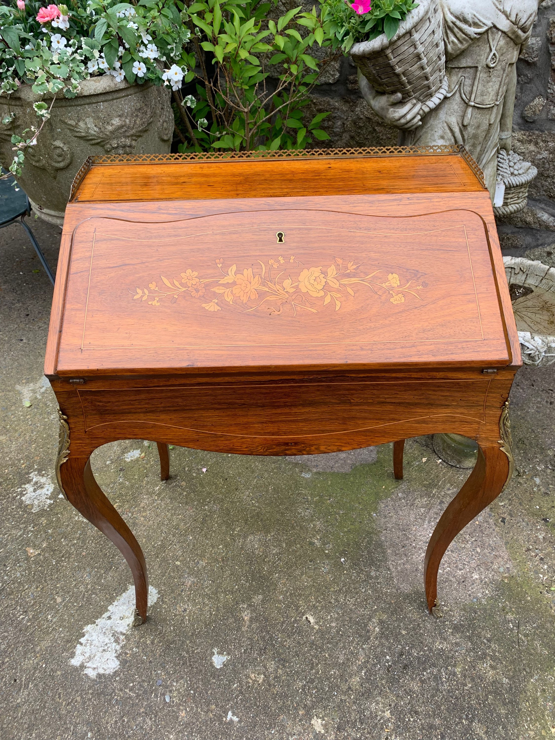19th Century French Bureau De Dame