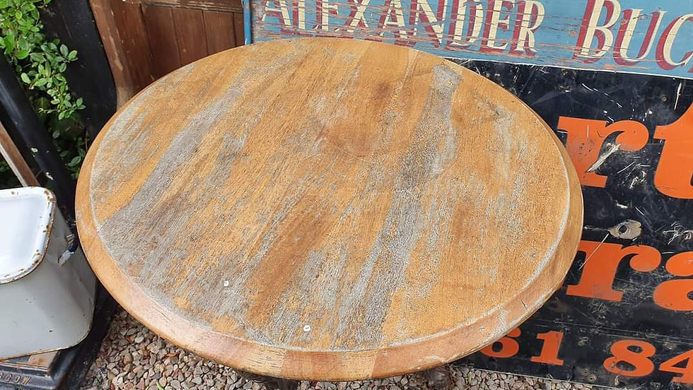 Thumbnail: Traditional Cast Iron Base Pub Table