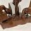 Thumbnail: Vintage Balinese Klungkung Bali Farmer with Geese/Ducks. Finely Hand Carved Rose