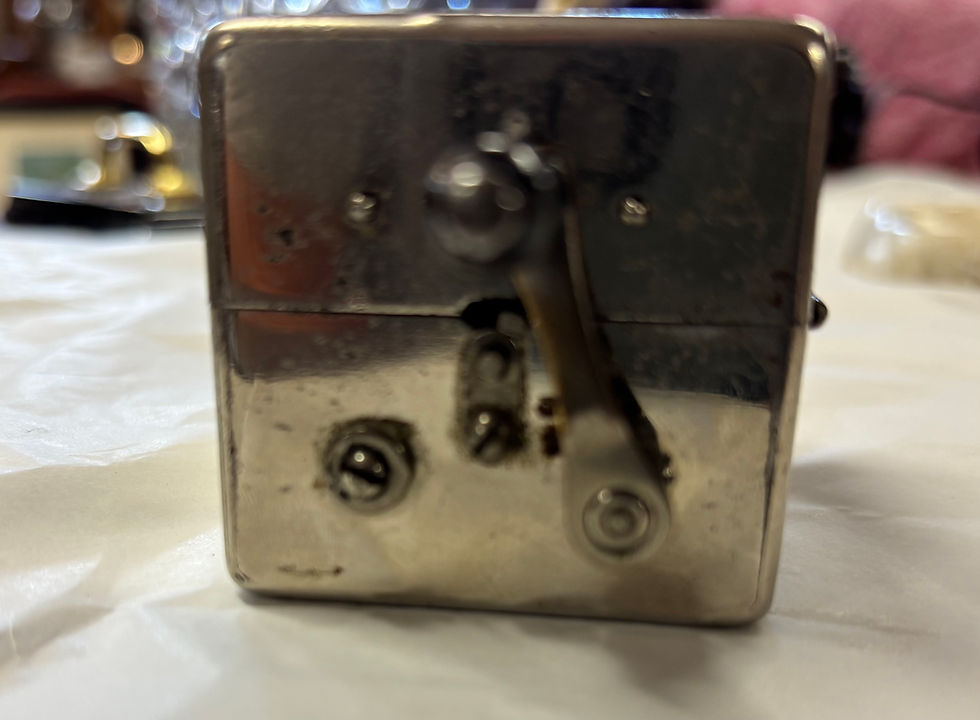 Thumbnail: Antique German ROLLFIX Razor Blade Sharpener Circa 1920's Hand Crank German 